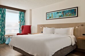 Standard King | View from room - Hilton Garden Inn Saskatoon Downtown (Saskatoon)