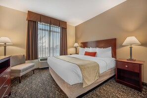 Suite, 1 King Bed, Non Smoking, Refrigerator & Microwave