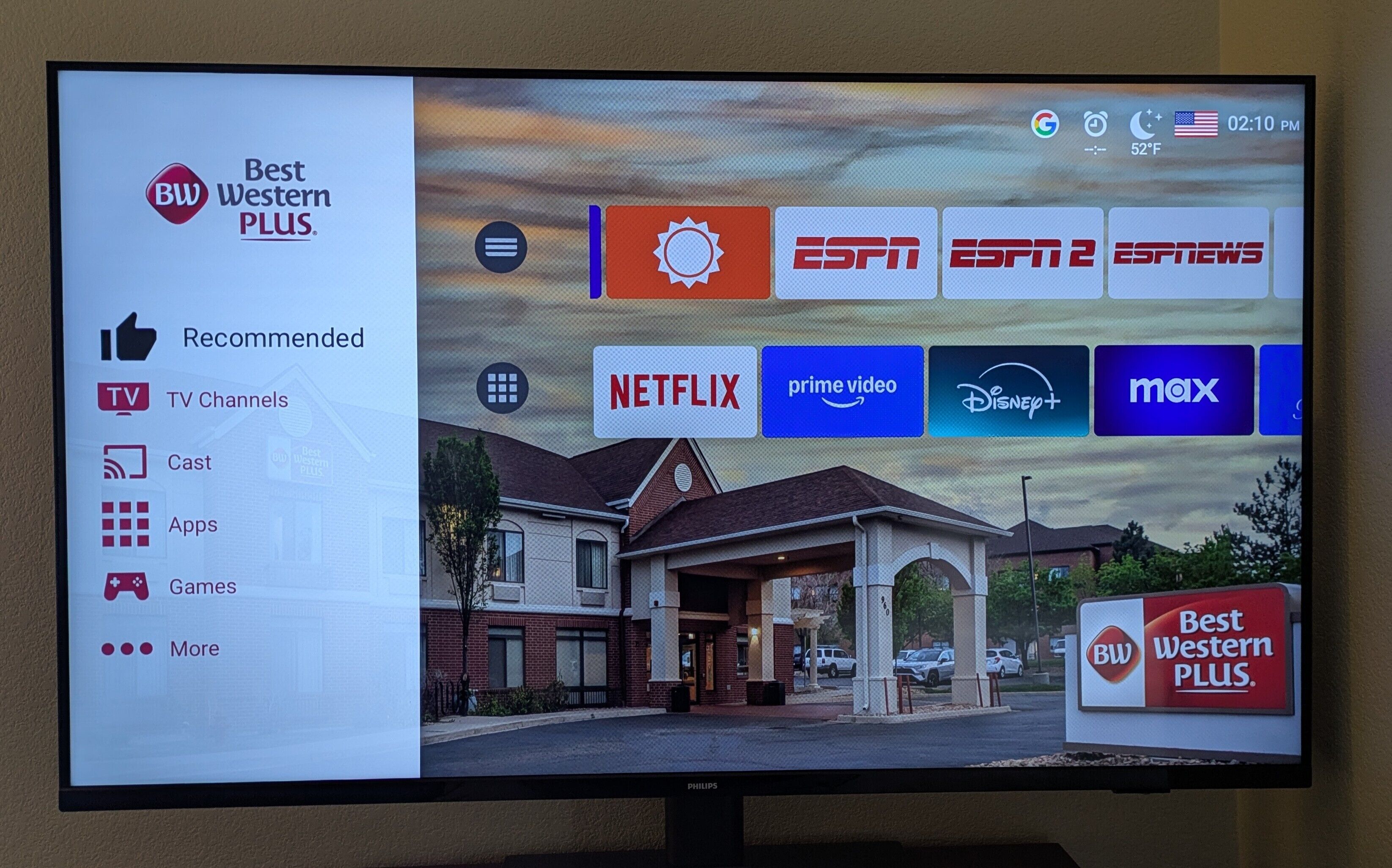 desk, laptop workspace, blackout curtains, iron/ironing board