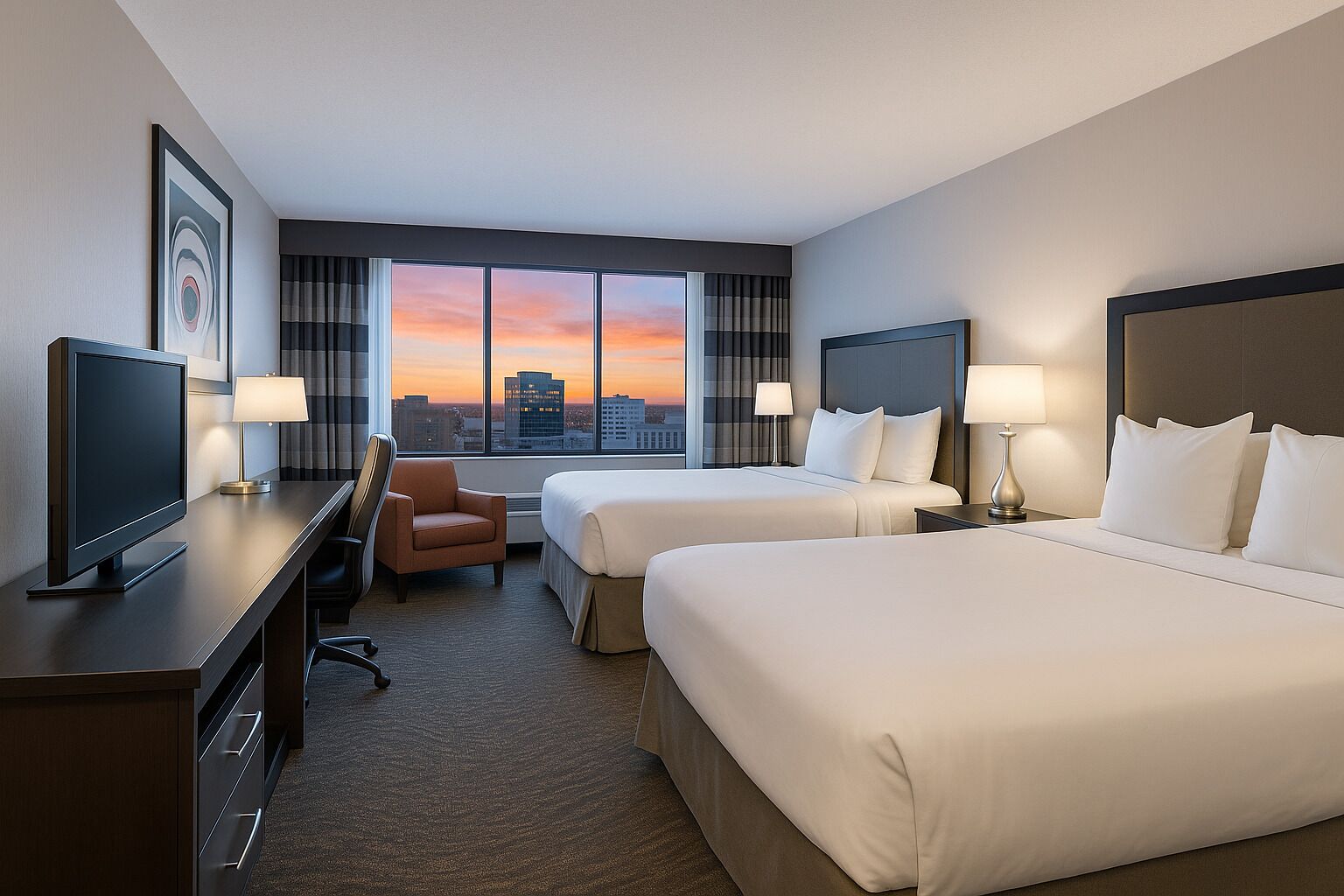 Standard Room, 2 Queen Beds, Non Smoking