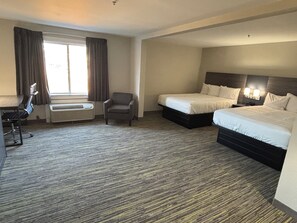 Suite, 1 King Bed | Individually furnished, desk, laptop workspace, blackout drapes