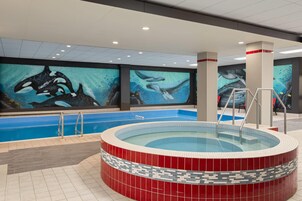 Una piscina techada