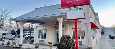 Façade de lâhĂ©bergement