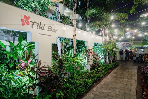 Fassade der Unterkunft â Abend/Nacht