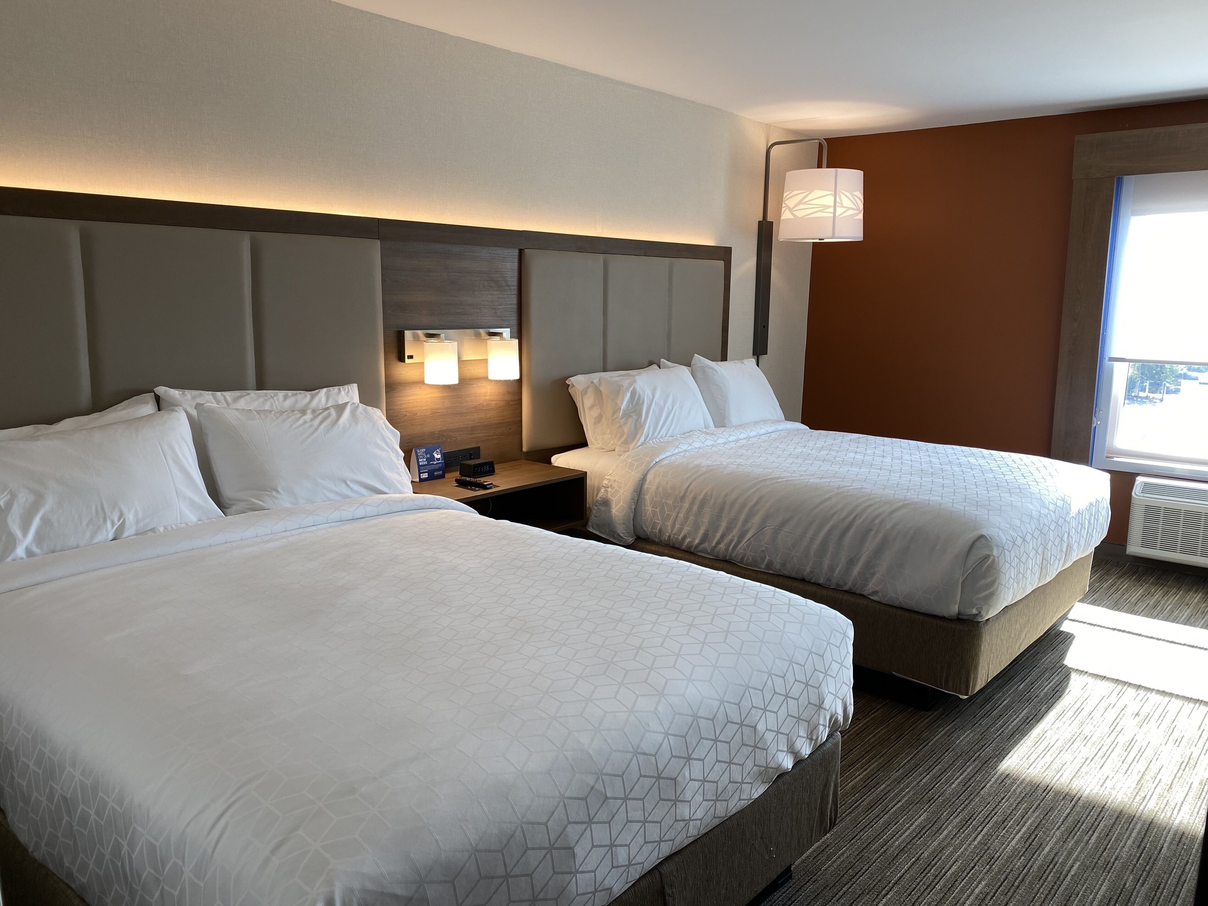 standard room, 2 queen beds | 1 bedroom, premium bedding, in-room safe, desk