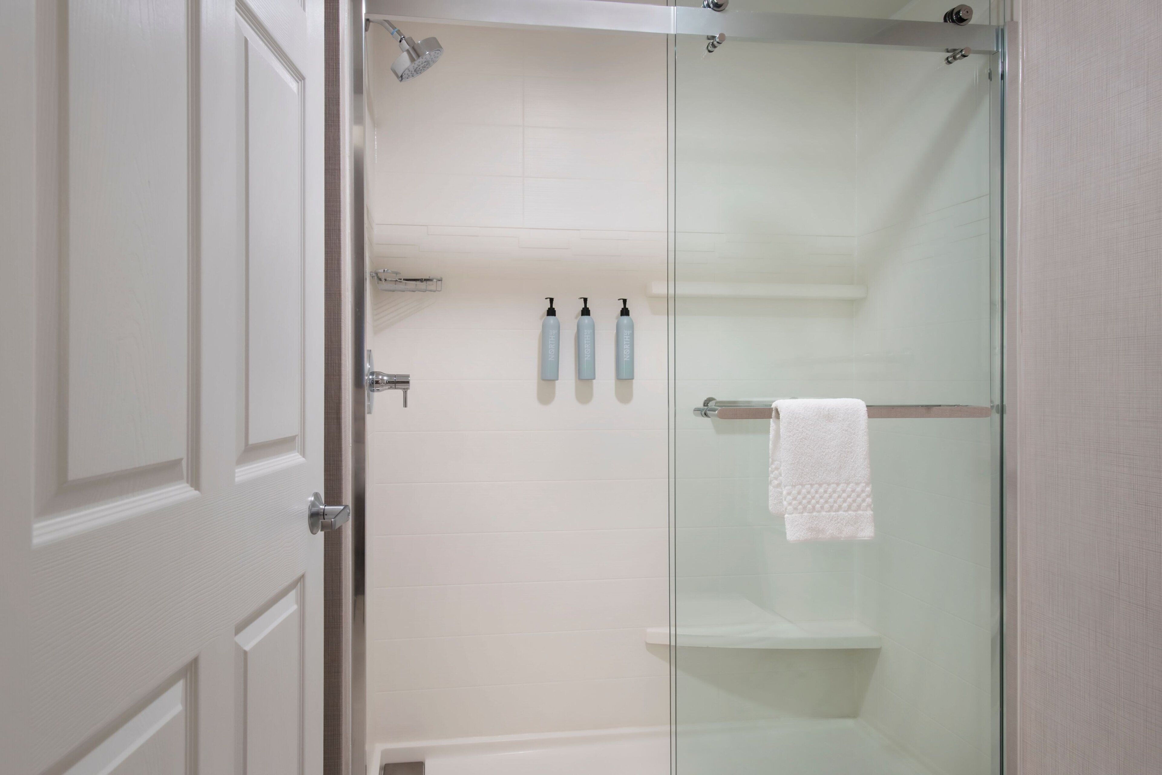 free toiletries, hair dryer, towels, soap