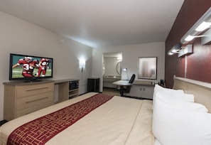 Chambre Supérieure, 1 très grand lit, non-fumeurs | Bureau, espace de travail pour ordinateur portable, rideaux occultants