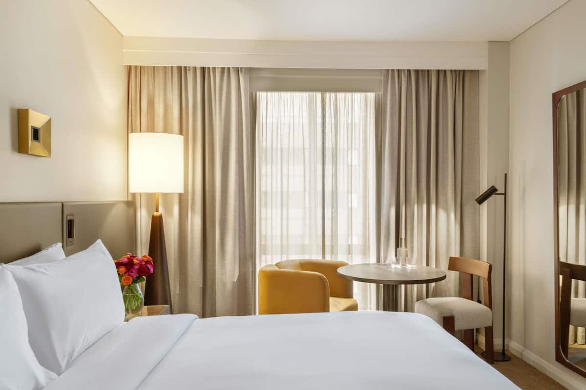 Premium bedding, minibar, in-room safe, desk