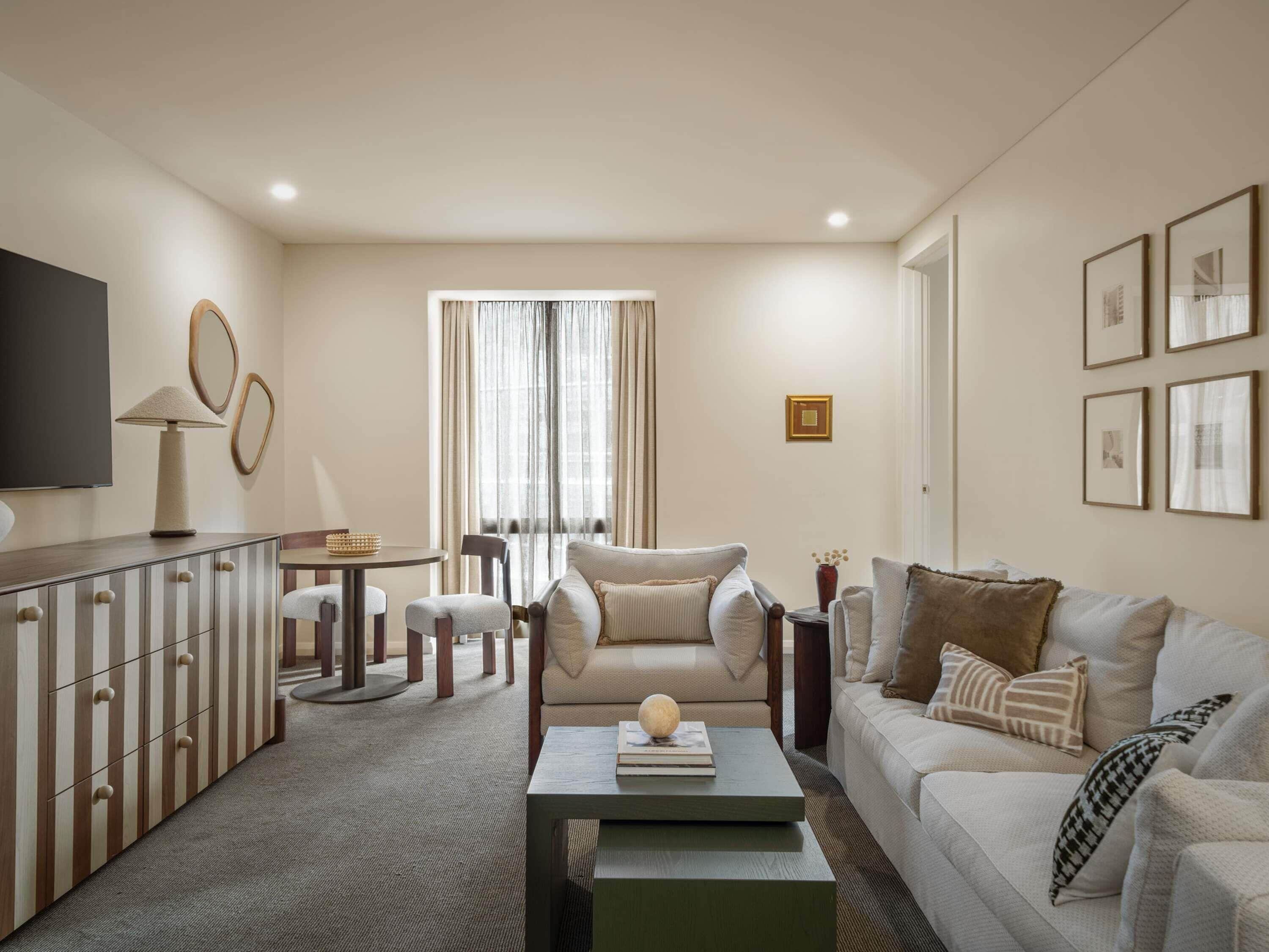 PRESTIGE SUITE, Club Sofitel Access, 1 King Siz e Bed, Separate Living Room | Premium bedding, minibar, in-room safe, desk