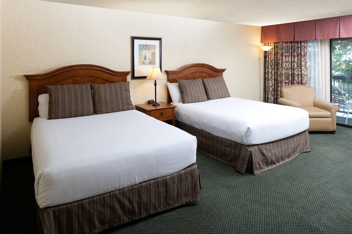 In-room safe, desk, iron/ironing board, free cribs/infant beds
