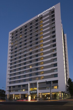 Front of property – evening/night