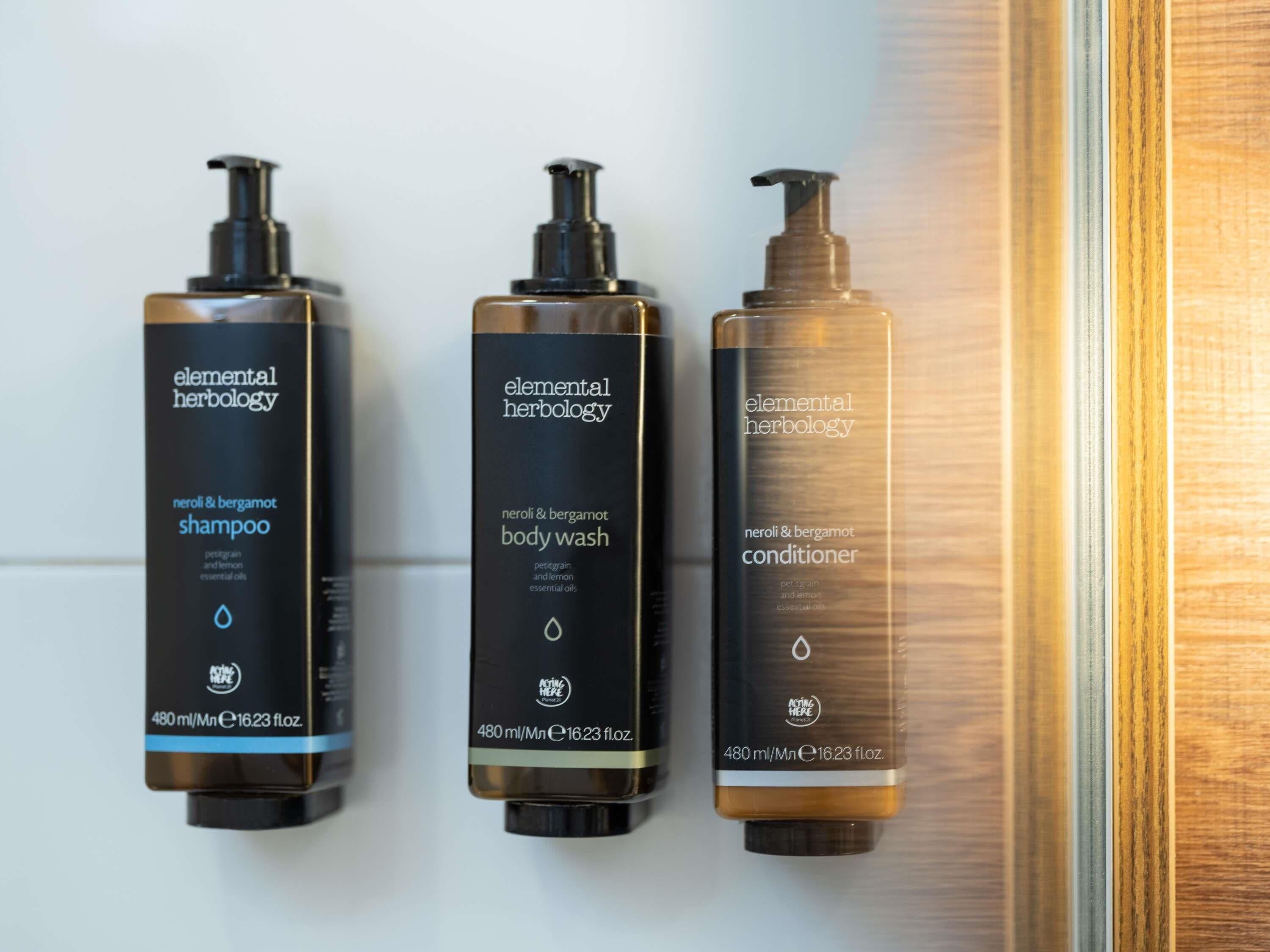 Hypo-allergenic bedding, in-room safe, desk, laptop workspace