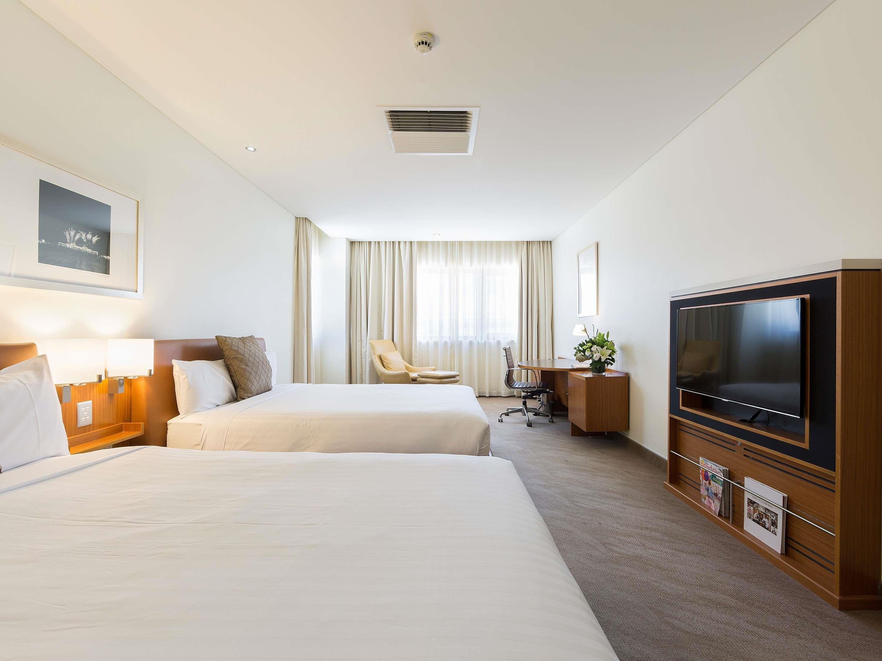 In-room safe, desk, laptop workspace, blackout curtains
