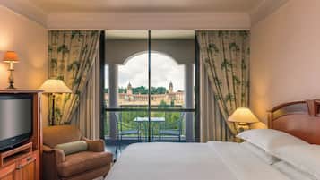 Executive-Zimmer | Hochwertige Bettwaren, Daunenbettdecken, Minibar, Zimmersafe