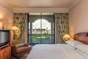 Literie de qualité supérieure, couette en duvet d'oie, minibar