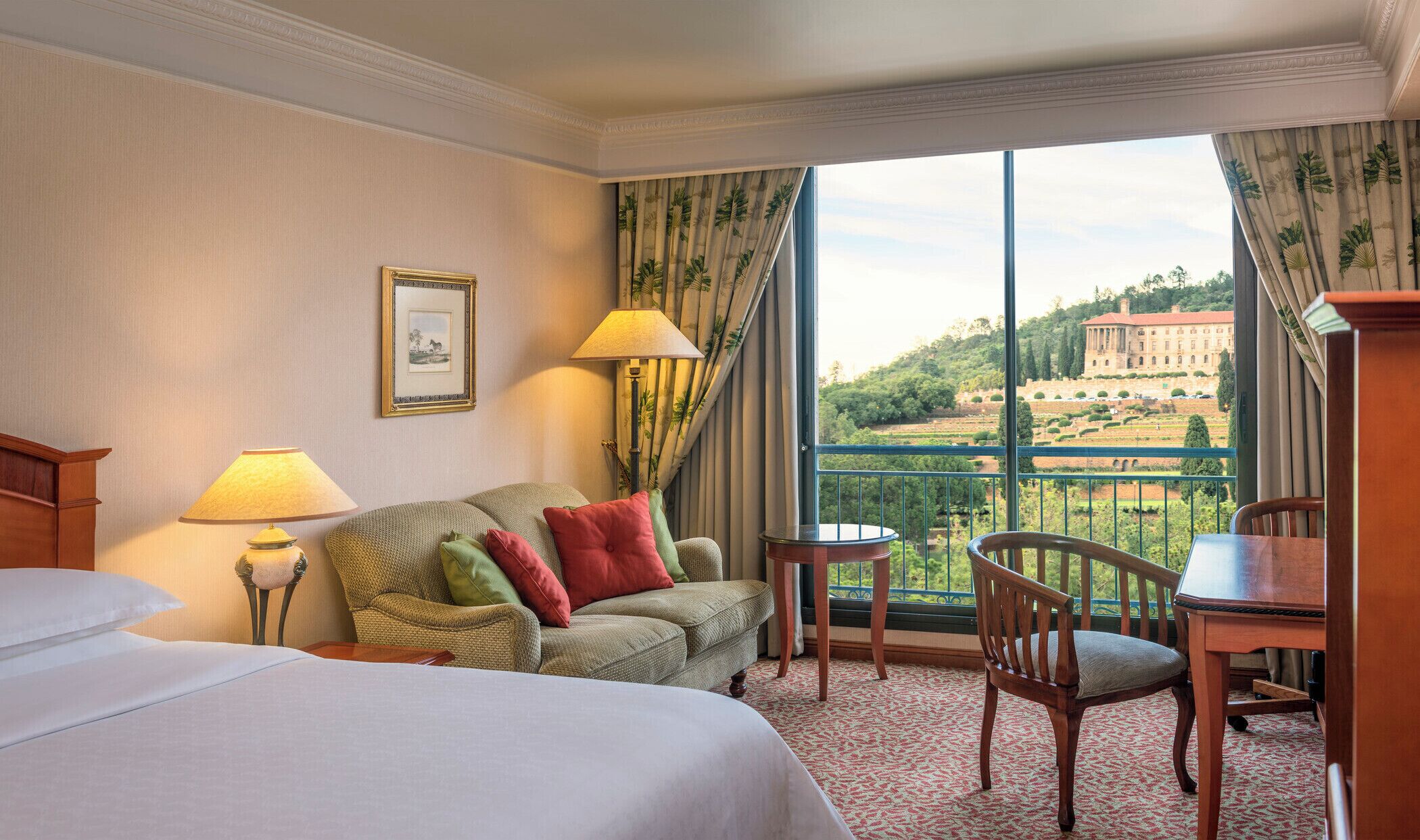 Premium bedding, down comforters, minibar, in-room safe