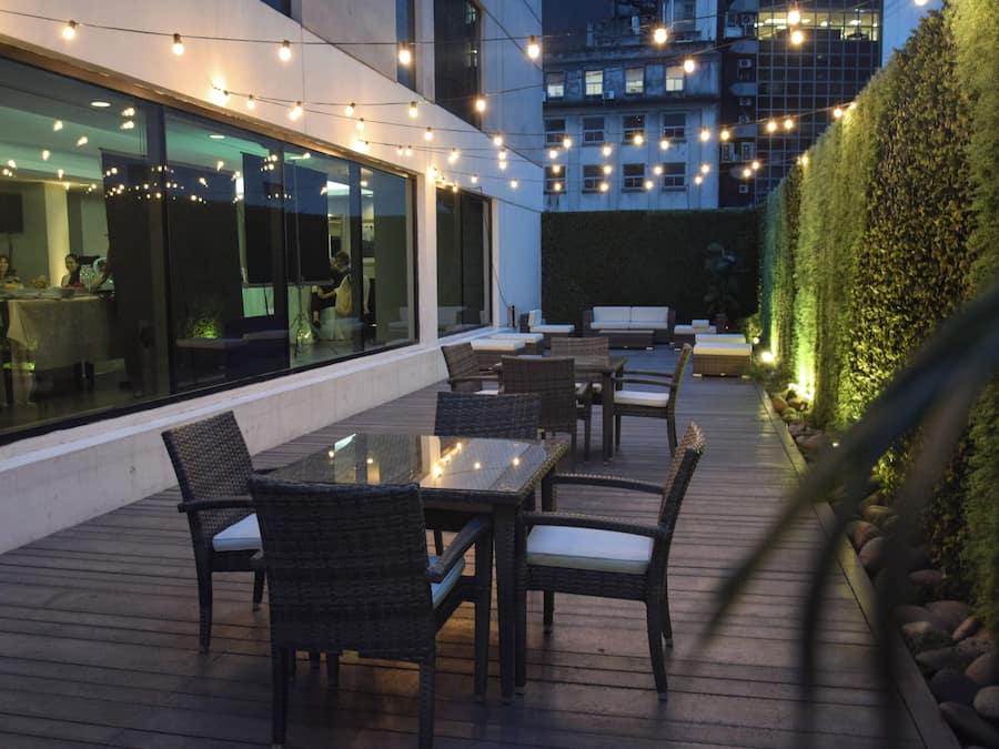 Terraza o patio