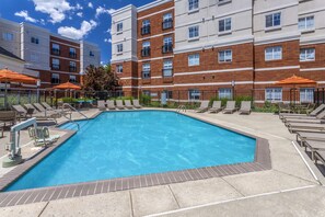 Seasonal outdoor pool
