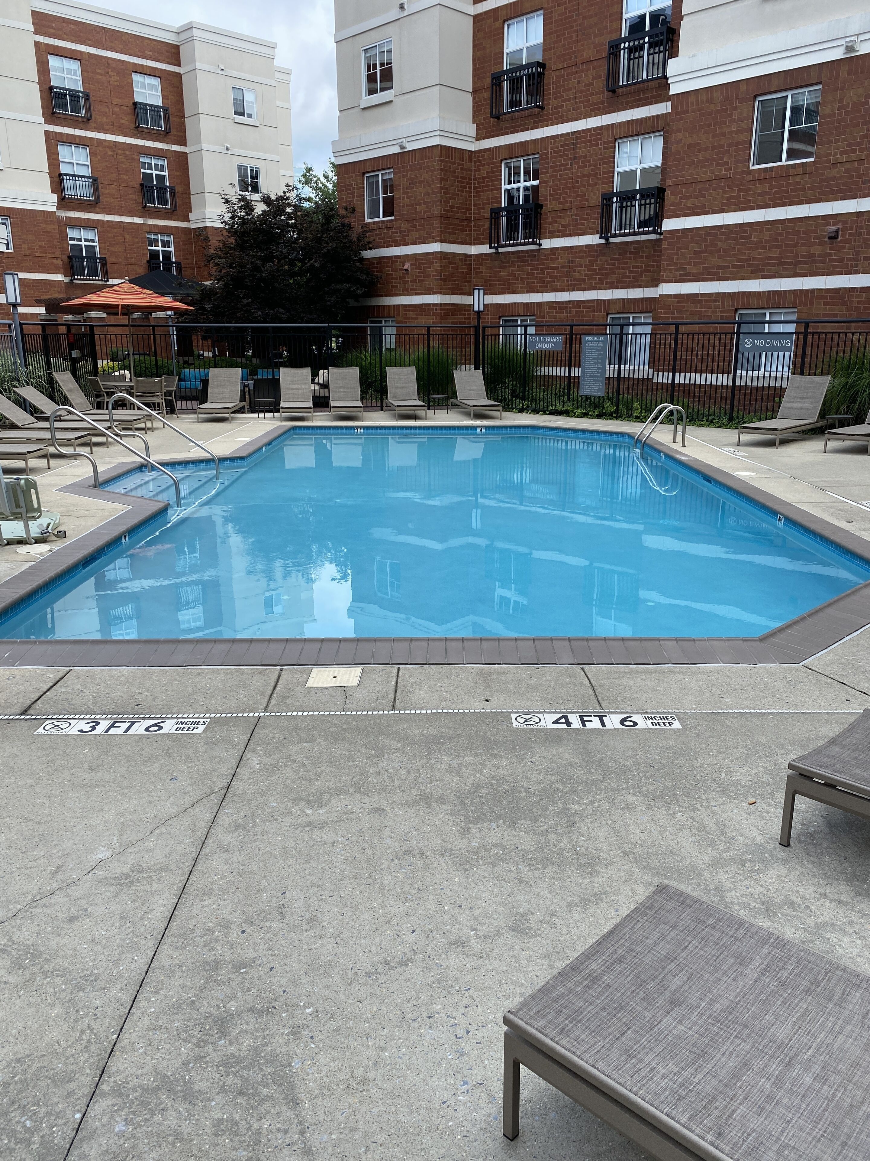 seasonal outdoor pool