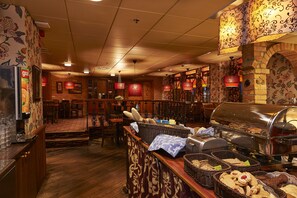 Daily buffet breakfast (EUR 21 per person)