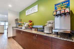 Free daily buffet breakfast - Sleep Inn near Great Lakes Naval Base (North Chicago)