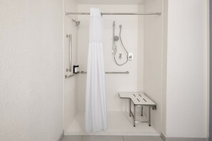 Standard Room, 1 King Bed, Mobility Accessible (Communications) | Individually furnished, desk, laptop workspace, iron/ironing board - Broad Street Inn by IHG (Sumter)