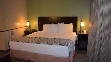 In-room safe, iron/ironing board, rollaway beds, free WiFi