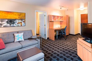 Suite, 1 Bedroom | Living area | Flat-screen TV