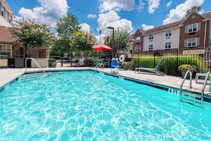 Seasonal outdoor pool
