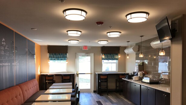 Breakfast area - Hawthorn Suites by Wyndham Louisville North (Jeffersonville)