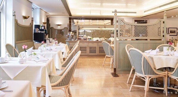 Daily buffet breakfast (EUR 24 per person)