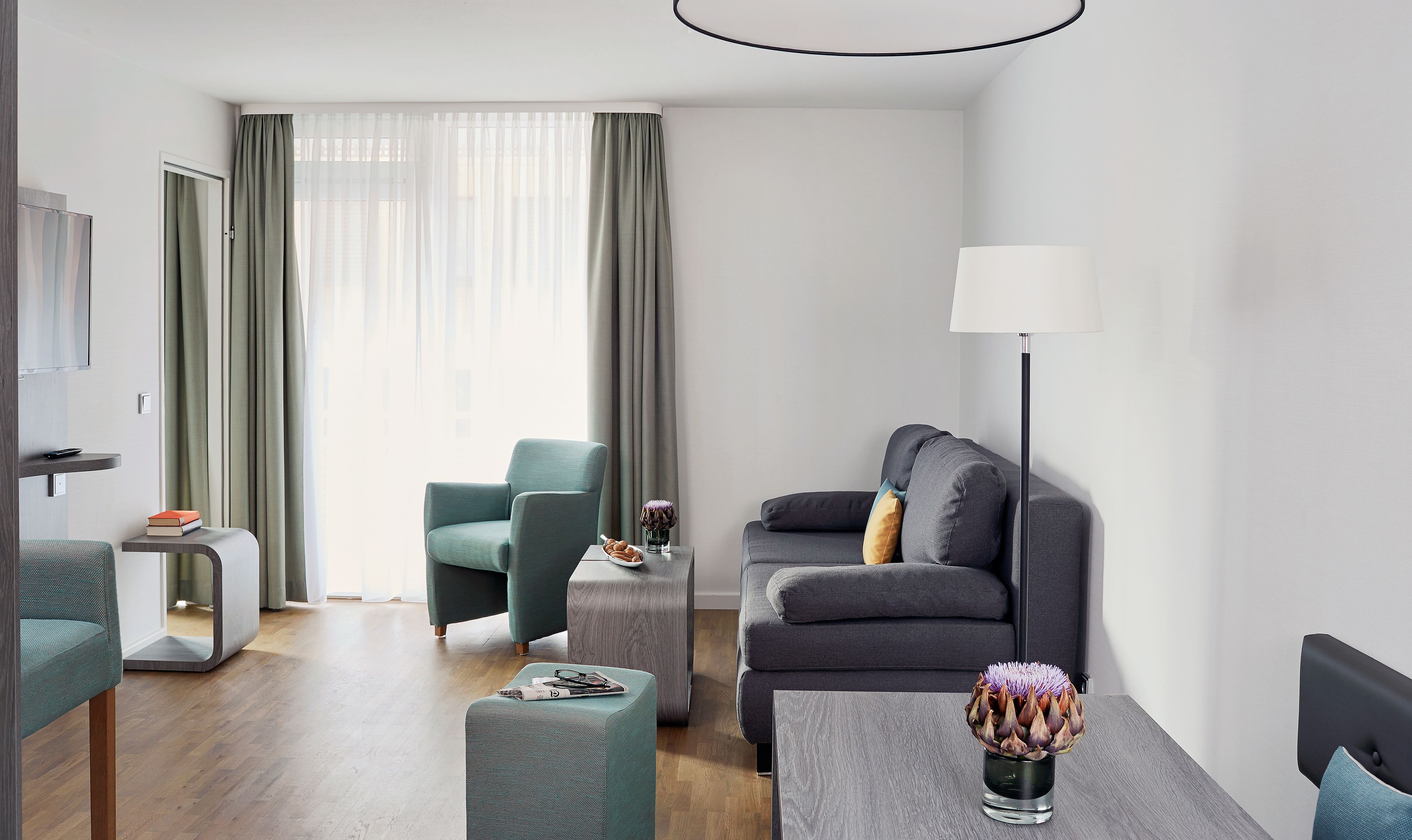 superior plus room, 1 queen bed | minibar, desk, laptop workspace, blackout curtains