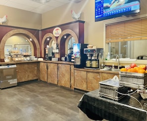 Petit déjeuner à emporter compris tous les jours