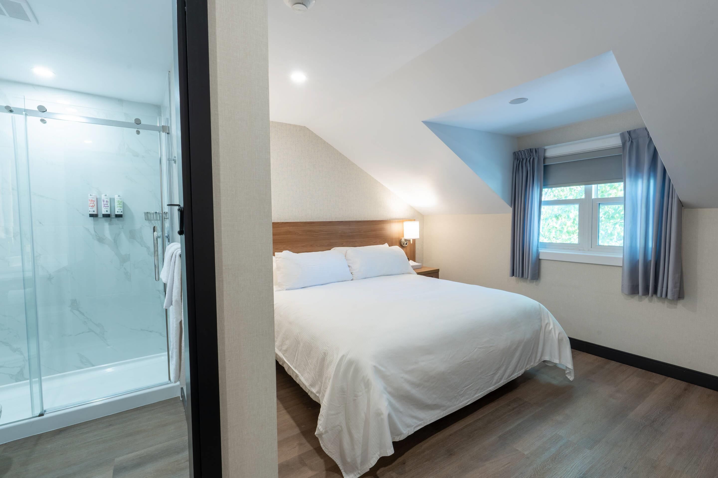 Quarto standard, 1 cama Queen e sofá-cama, para não fumantes | Frigobar, individualmente decorados, individualmente mobiliados