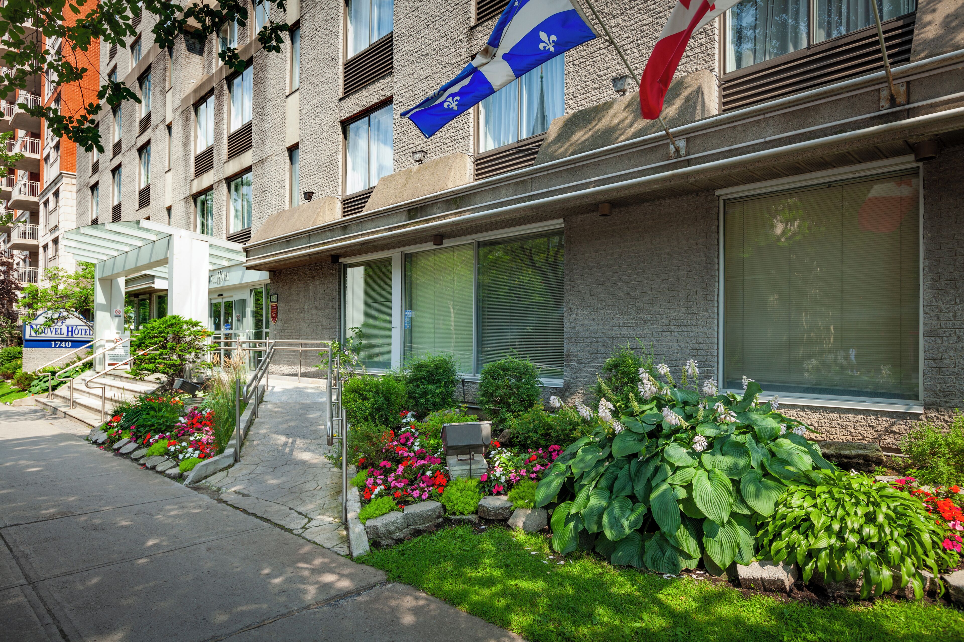 Façade de l’hébergement