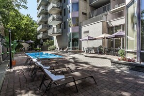 Seasonal outdoor pool