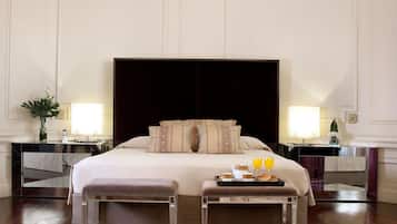 Ropa de cama hipoalergénica, cubrecamas y minibar