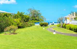 Double or Twin Room, 2 Double Beds, Ocean View | Garden