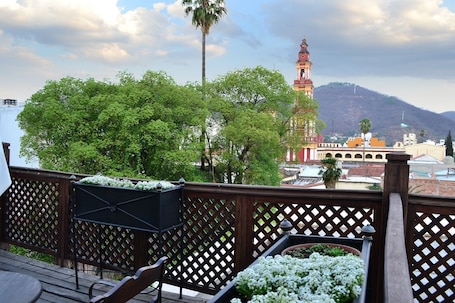 Balcony. Hotel Salta