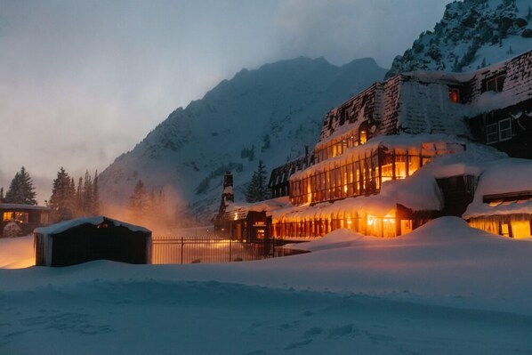 Vue sur les montagnes