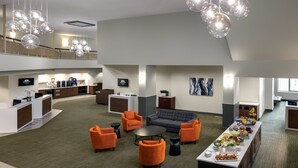 Sitteområde i lobbyen