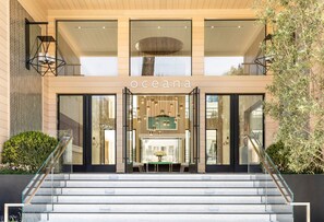 Entrada de la propiedad