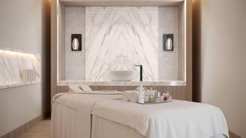 Lichaamsbehandelingen, hotstone-massages, diepe bindweefselmassages