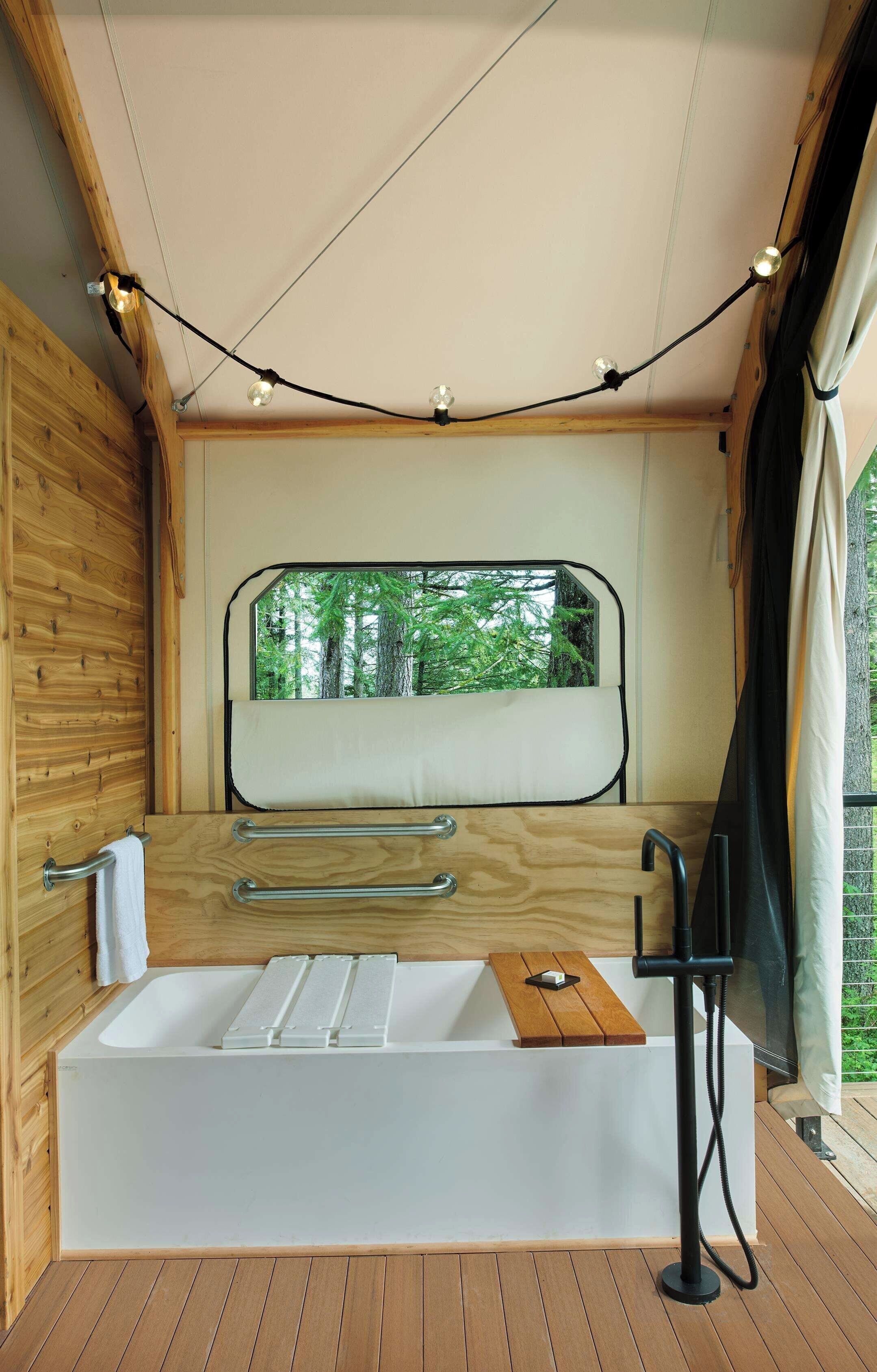 Premium bedding, desk, blackout drapes, soundproofing