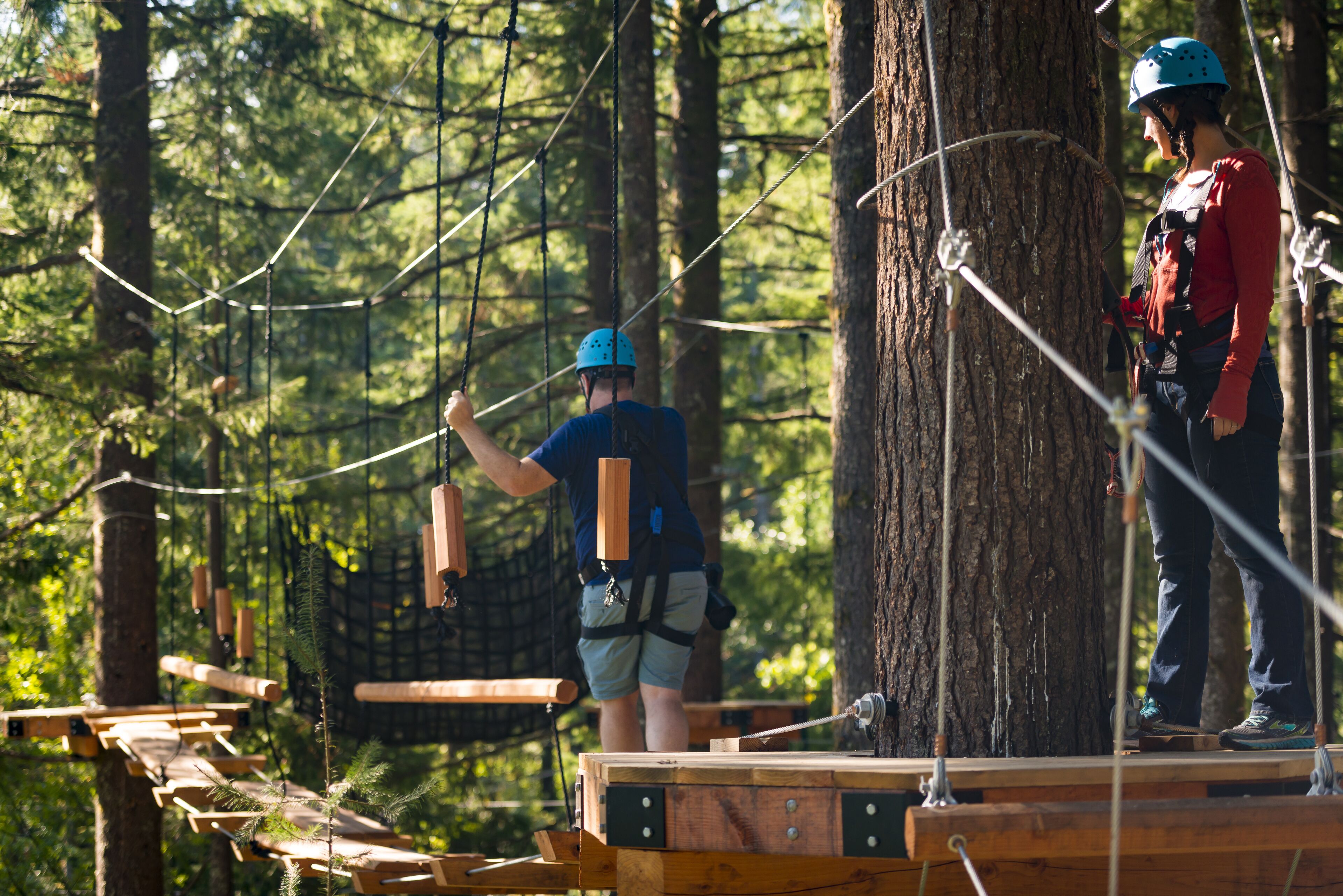 ropes course (team building)