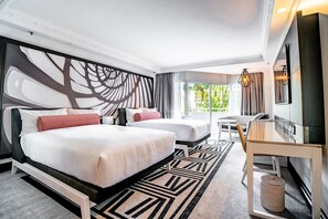 Rejuvenated Superior Room Twin, Mountain View | Hypo-allergenic bedding, in-room safe, desk, blackout drapes