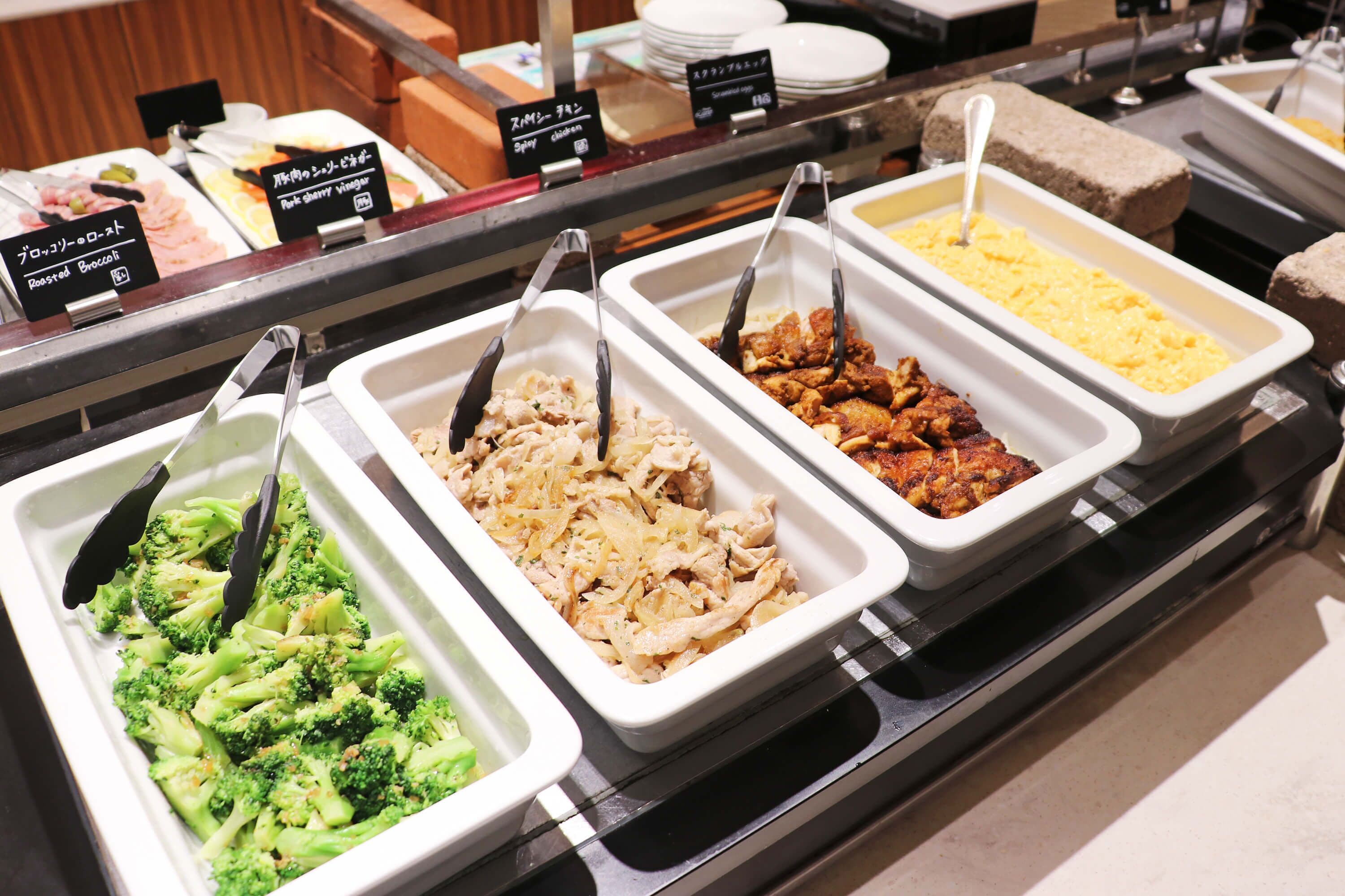 Dagelijks ontbijtbuffet (JPY 2200 per persoon)