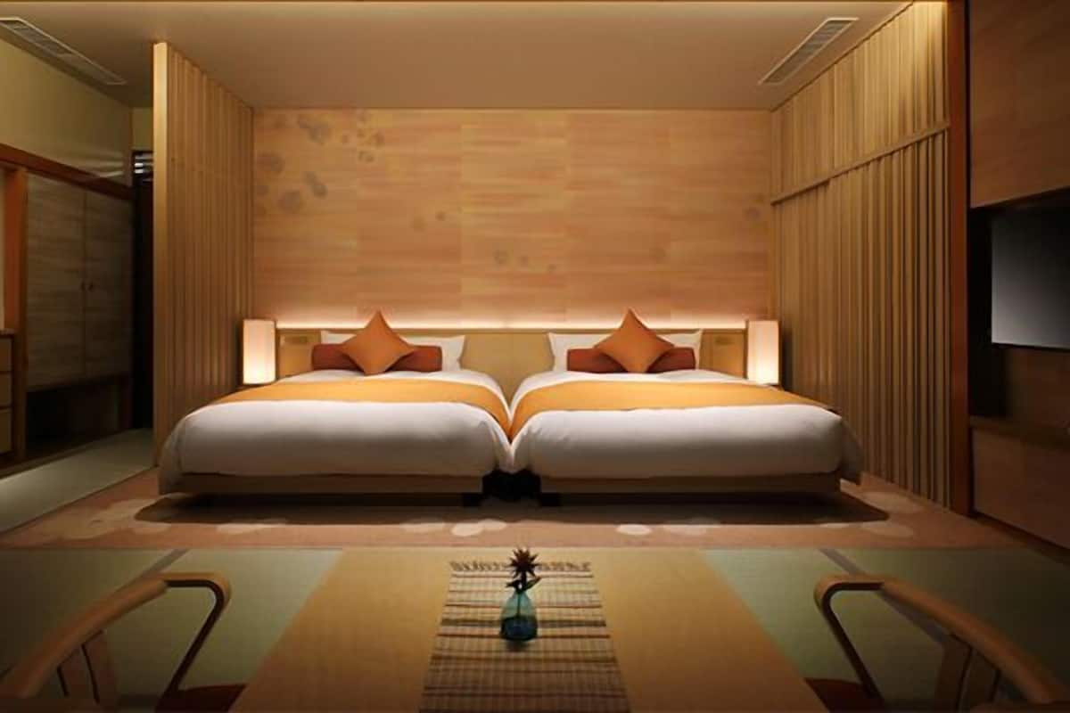 japanese western room, non smoking (concept floor) | down duvets, in-room safe, individually decorated