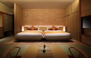 Japanese Western Room, Non Smoking (Concept Floor) | In-room safe, blackout drapes, iron/ironing board, free WiFi