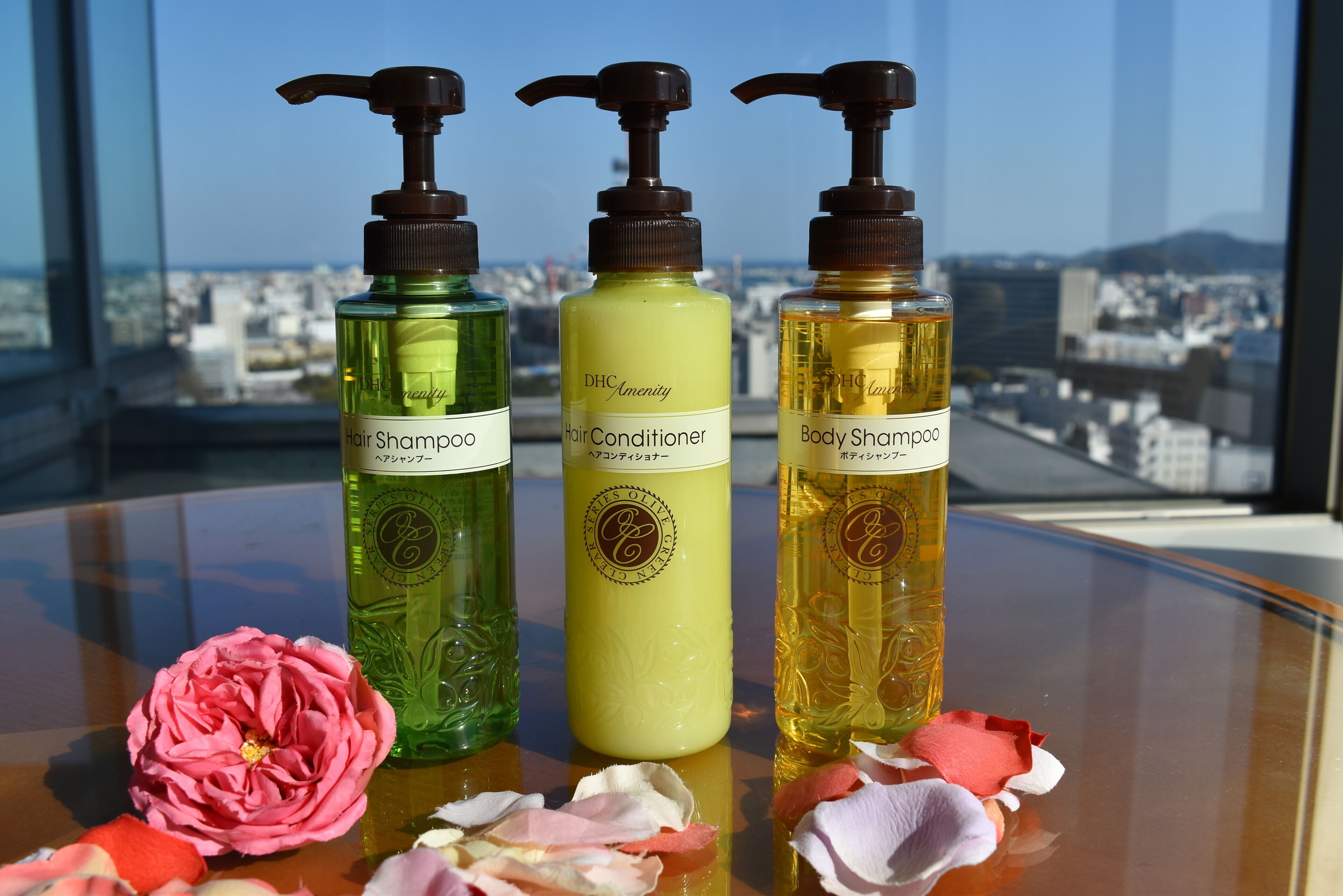 combined shower/bathtub, deep-soaking bathtub, free toiletries